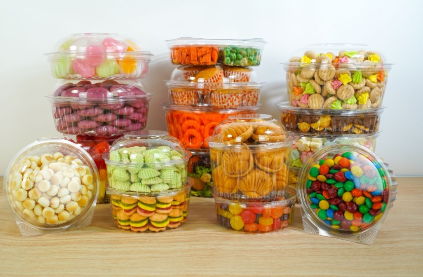 biscuit transparent packing boxes