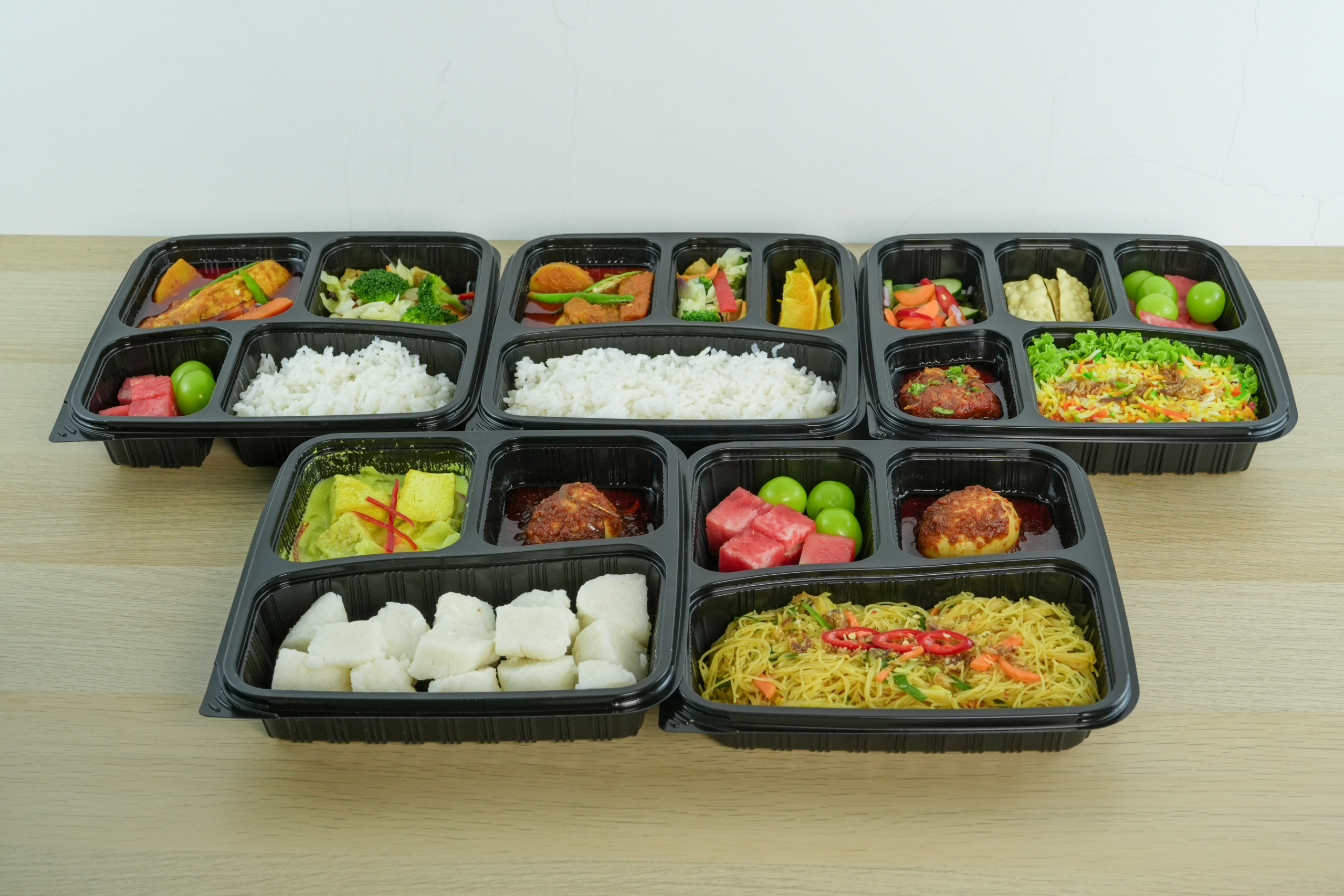 Compartment Lunch Box for Takeaway & Bento Meals | Benxon BTB Serie