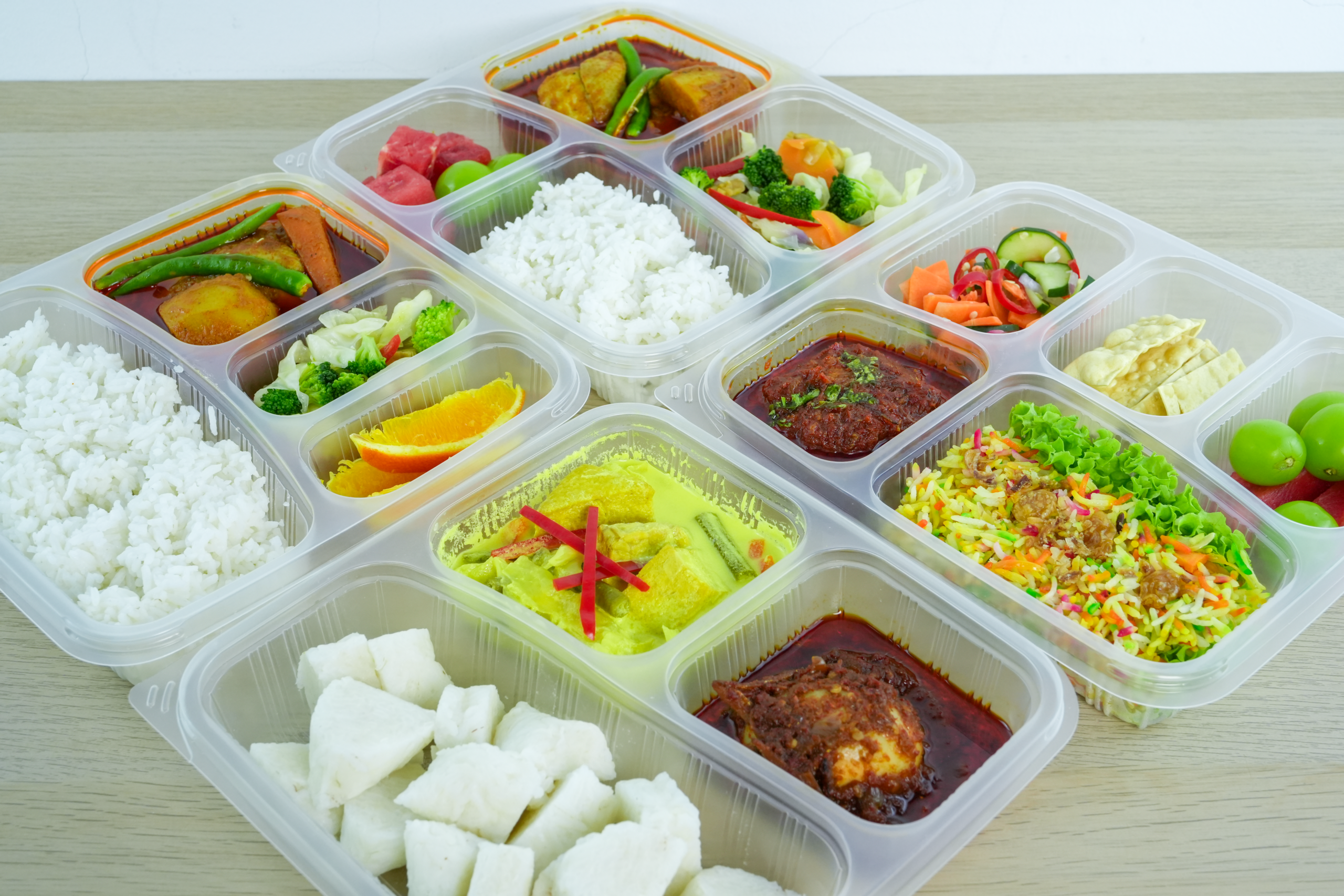 Compartment Lunch Box for Takeaway & Bento Meals | Benxon BTB Serie